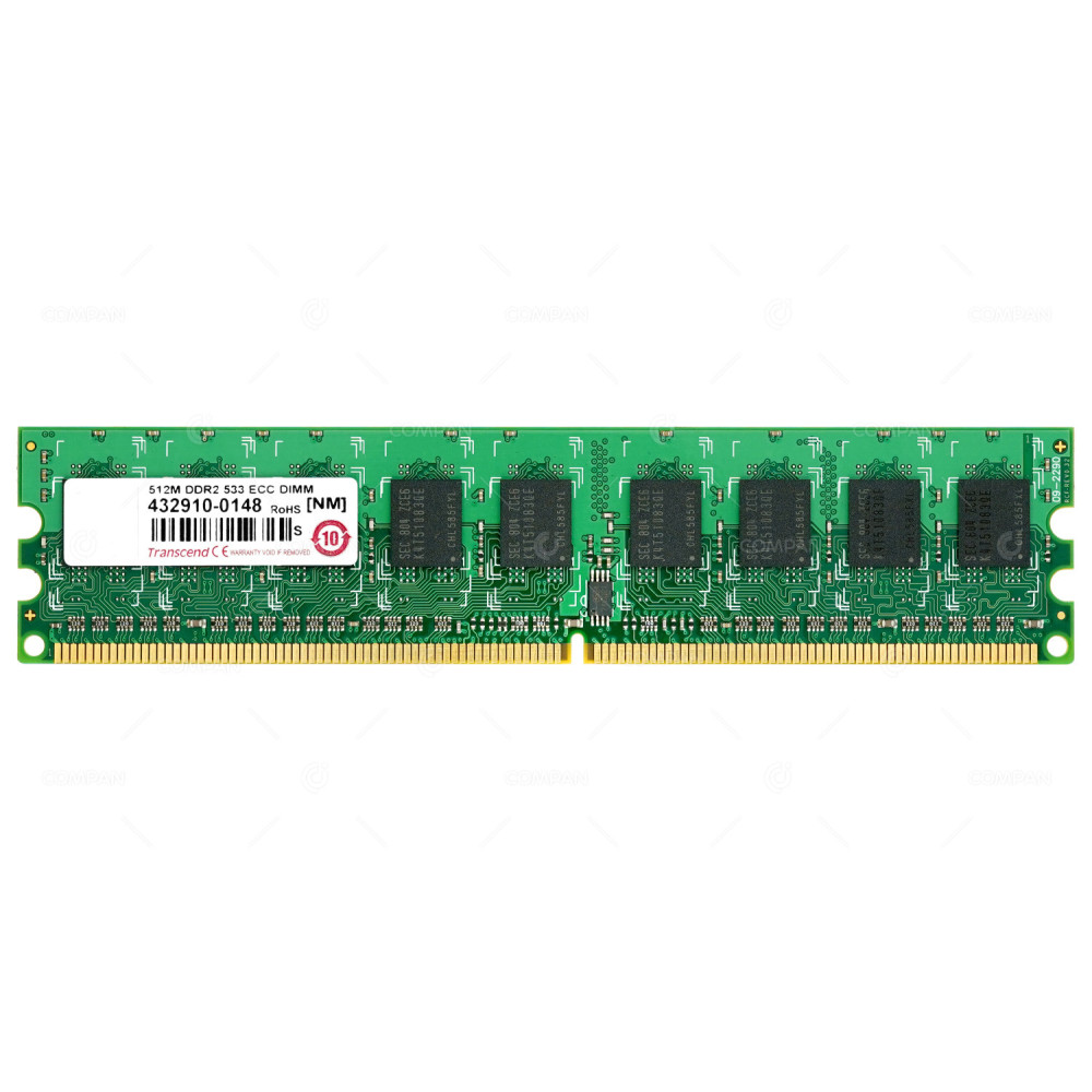 432910 TRANSCEND MEMORY 512MB PC2 4200 DDR2 ECC -